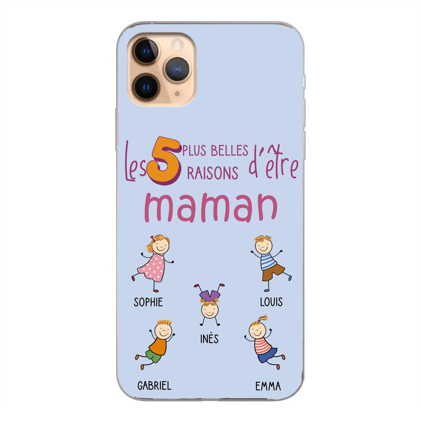 Les plus belles raisons - Coque de téléphone personnalisée