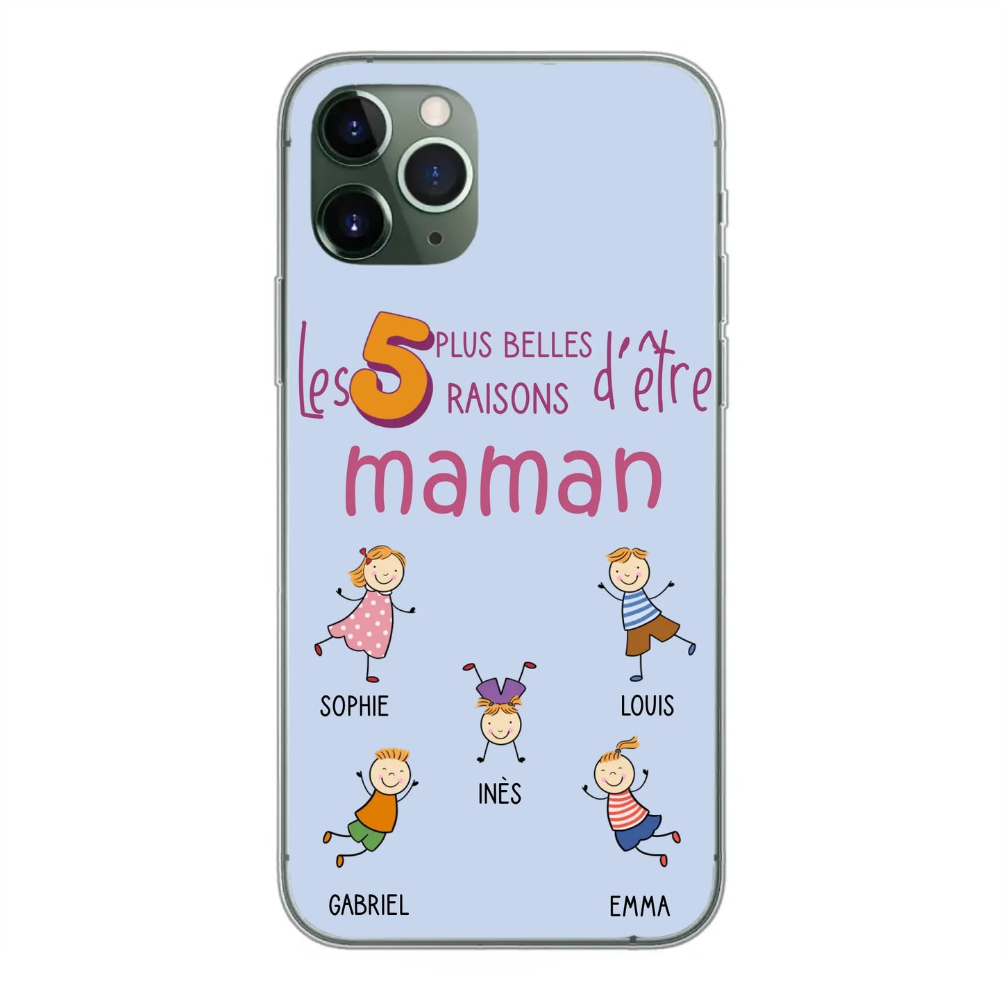 Les plus belles raisons - Coque de téléphone personnalisée