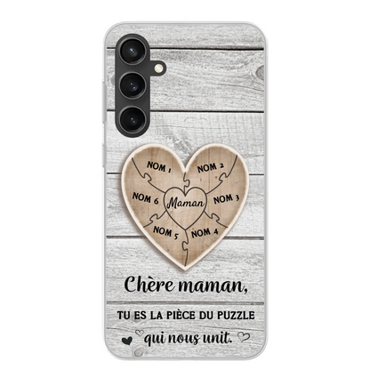 Pièce de puzzle - Coque de téléphone personnalisée