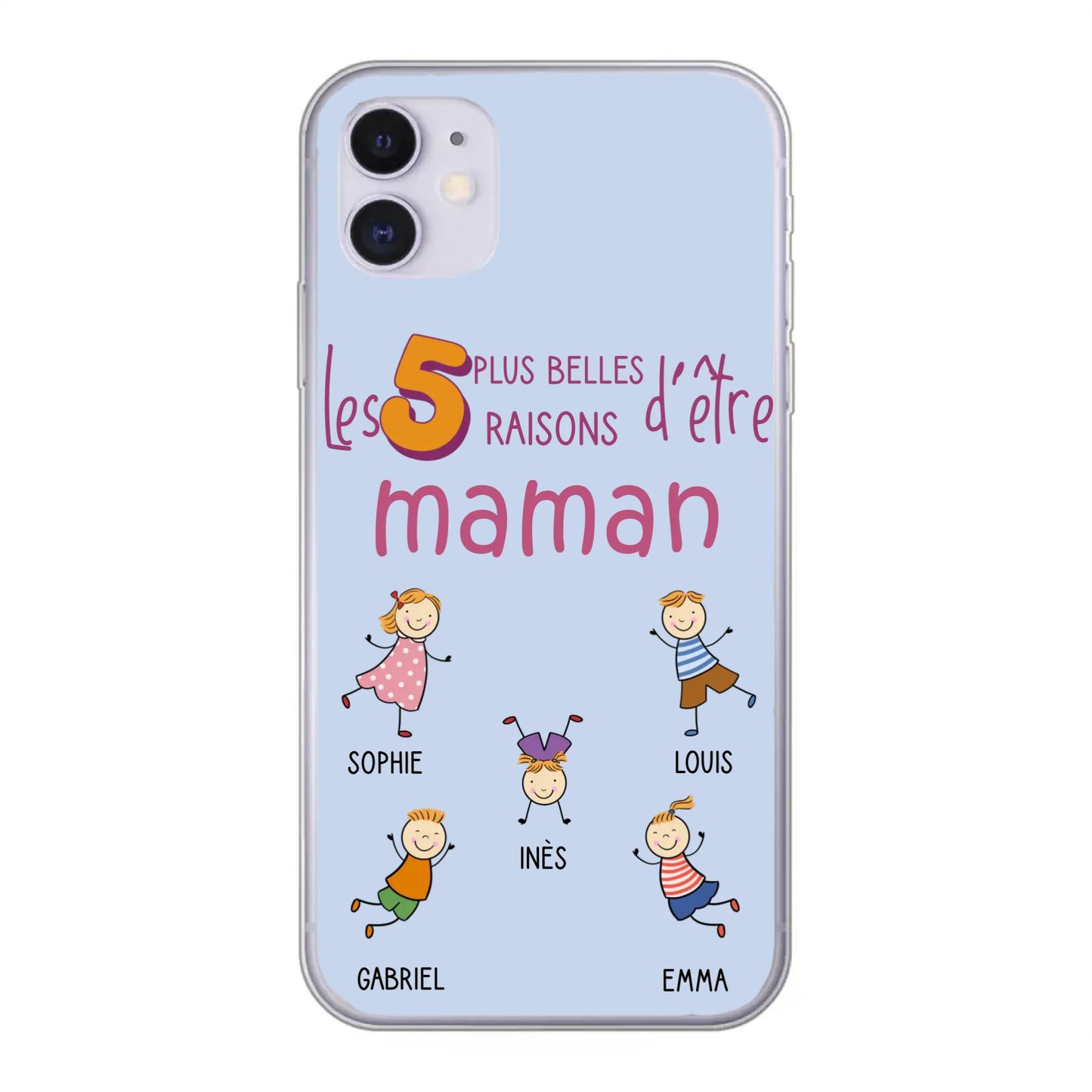 Les plus belles raisons - Coque de téléphone personnalisée
