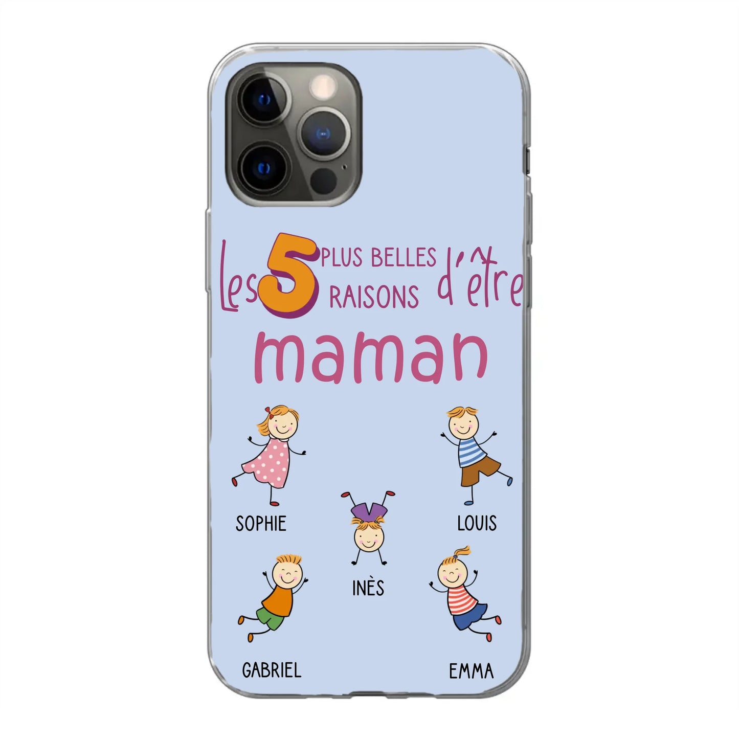 Les plus belles raisons - Coque de téléphone personnalisée