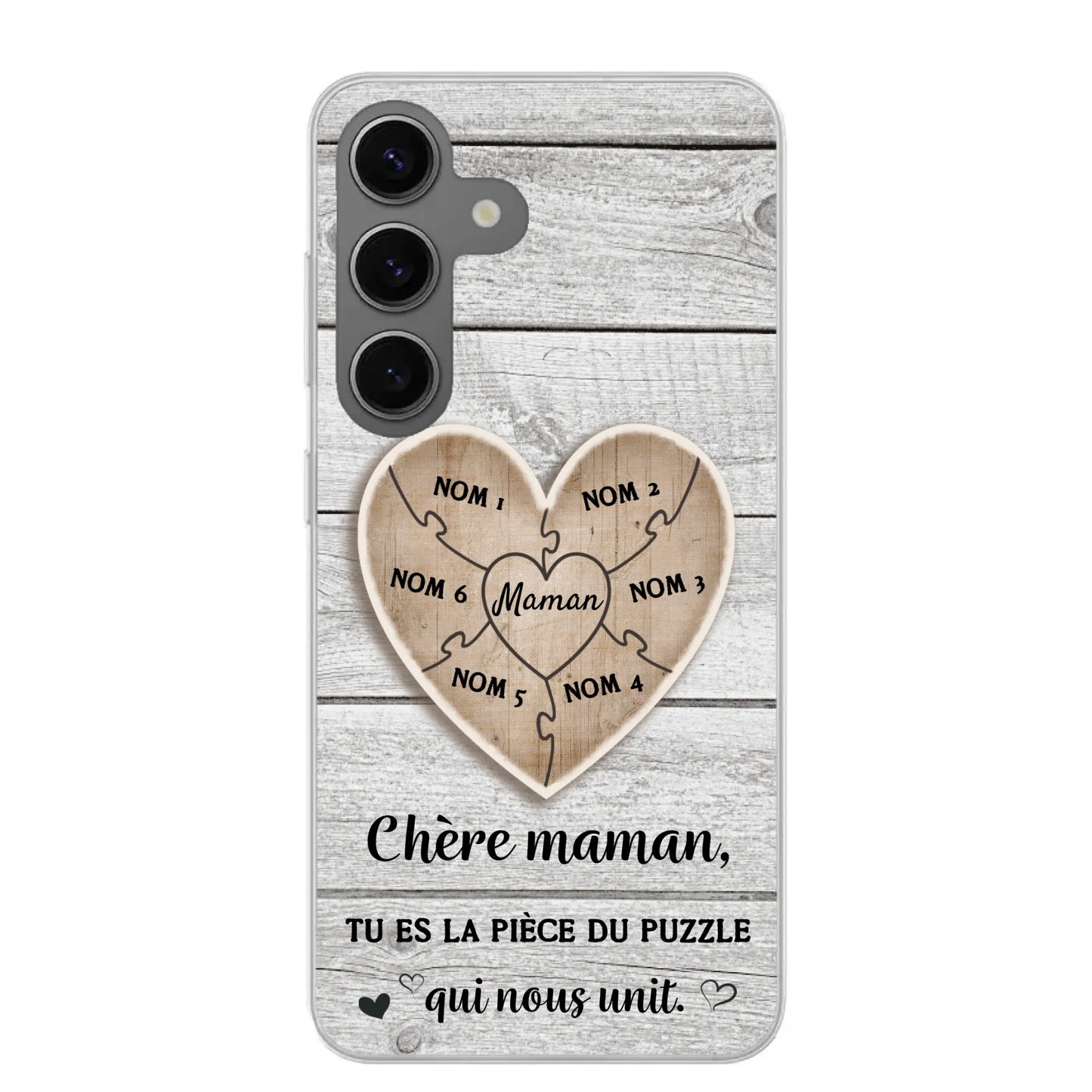 Pièce de puzzle - Coque de téléphone personnalisée