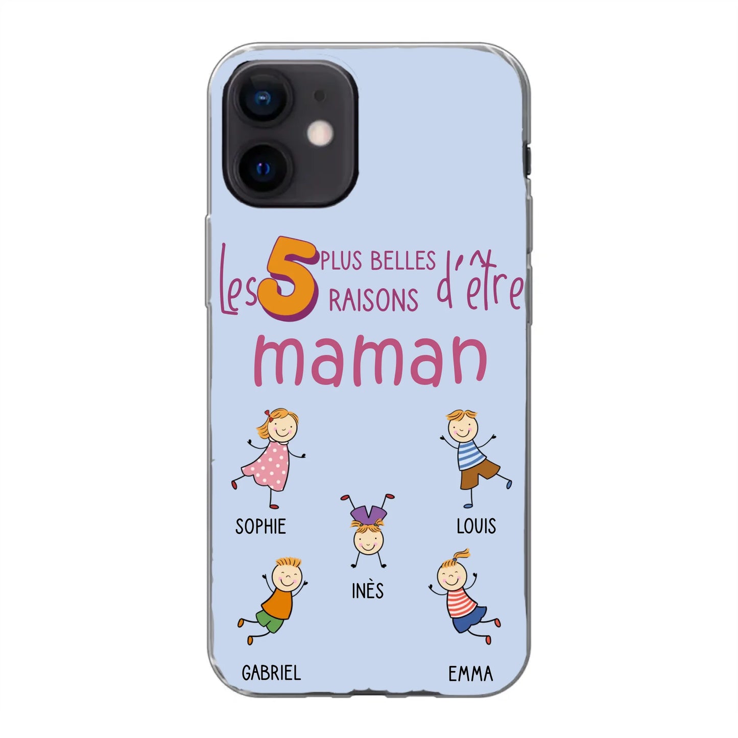Les plus belles raisons - Coque de téléphone personnalisée