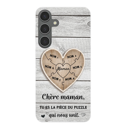 Pièce de puzzle - Coque de téléphone personnalisée
