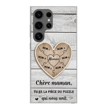 Pièce de puzzle - Coque de téléphone personnalisée