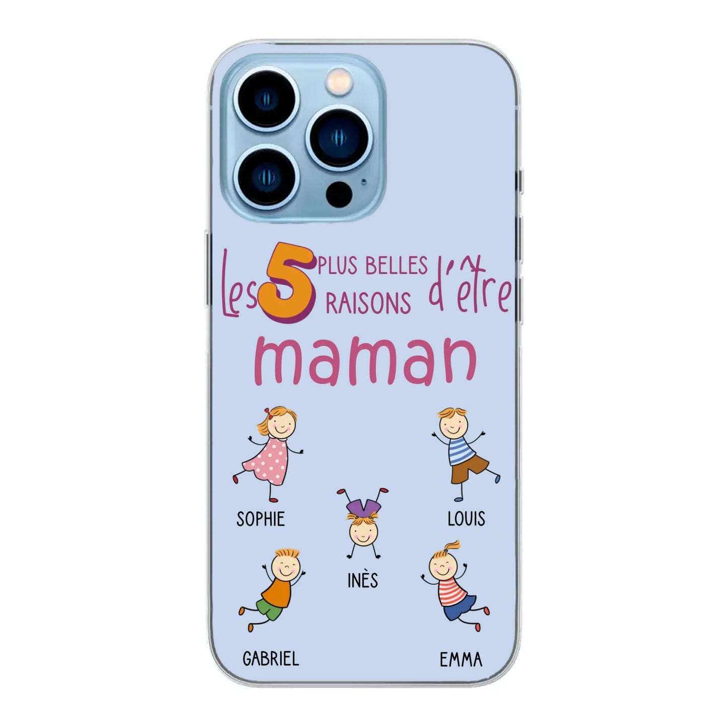 Les plus belles raisons - Coque de téléphone personnalisée