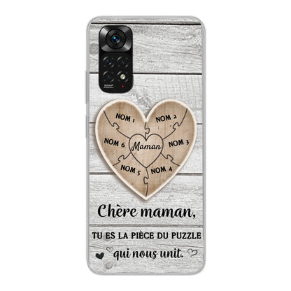 Pièce de puzzle - Coque de téléphone personnalisée