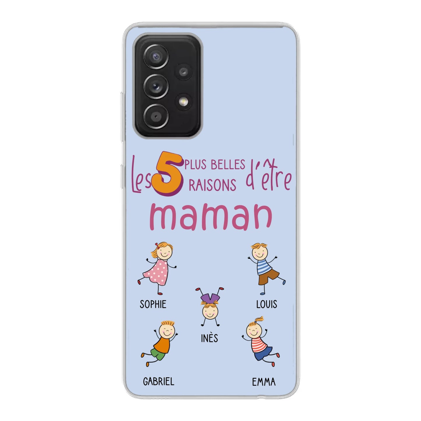 Les plus belles raisons - Coque de téléphone personnalisée