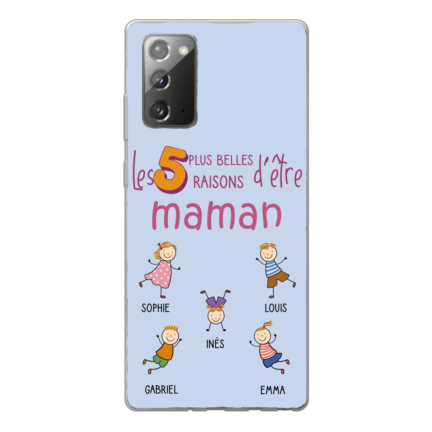 Les plus belles raisons - Coque de téléphone personnalisée