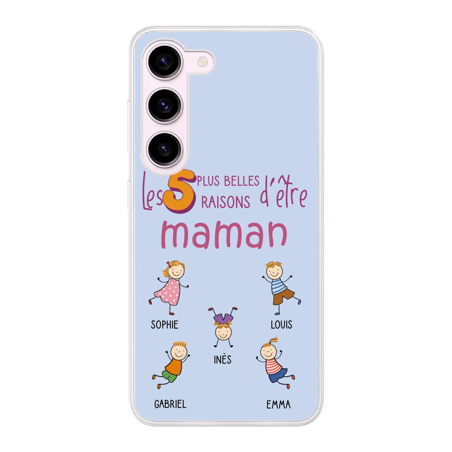 Les plus belles raisons - Coque de téléphone personnalisée