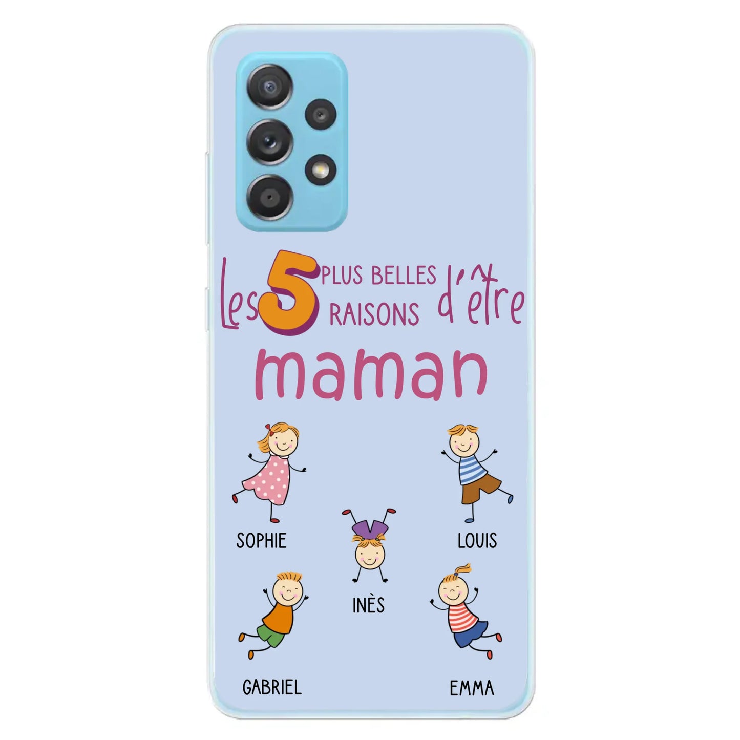 Les plus belles raisons - Coque de téléphone personnalisée