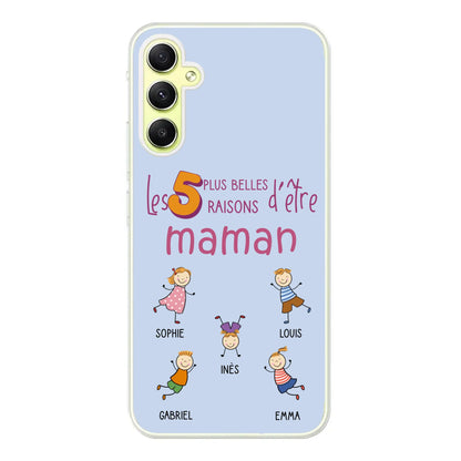 Les plus belles raisons - Coque de téléphone personnalisée