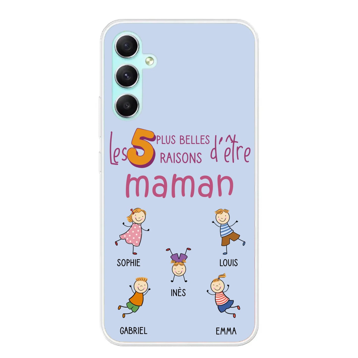 Les plus belles raisons - Coque de téléphone personnalisée