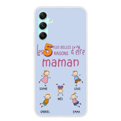 Les plus belles raisons - Coque de téléphone personnalisée