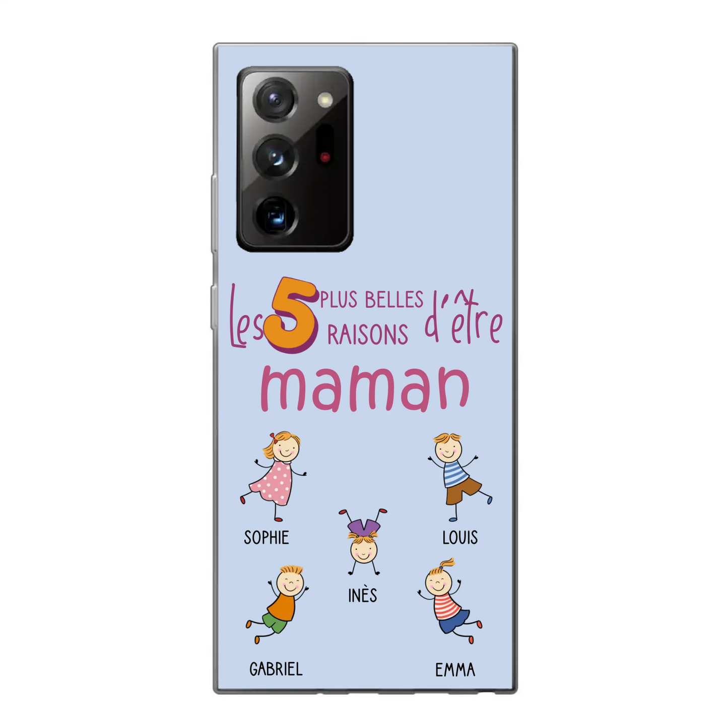 Les plus belles raisons - Coque de téléphone personnalisée