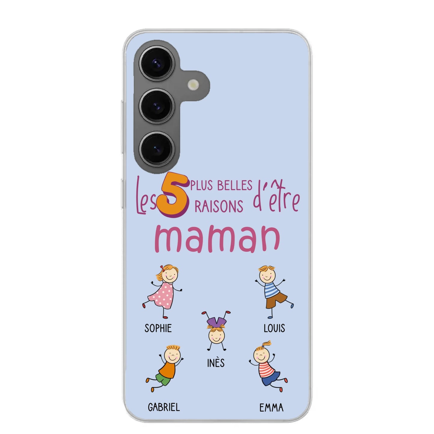 Les plus belles raisons - Coque de téléphone personnalisée