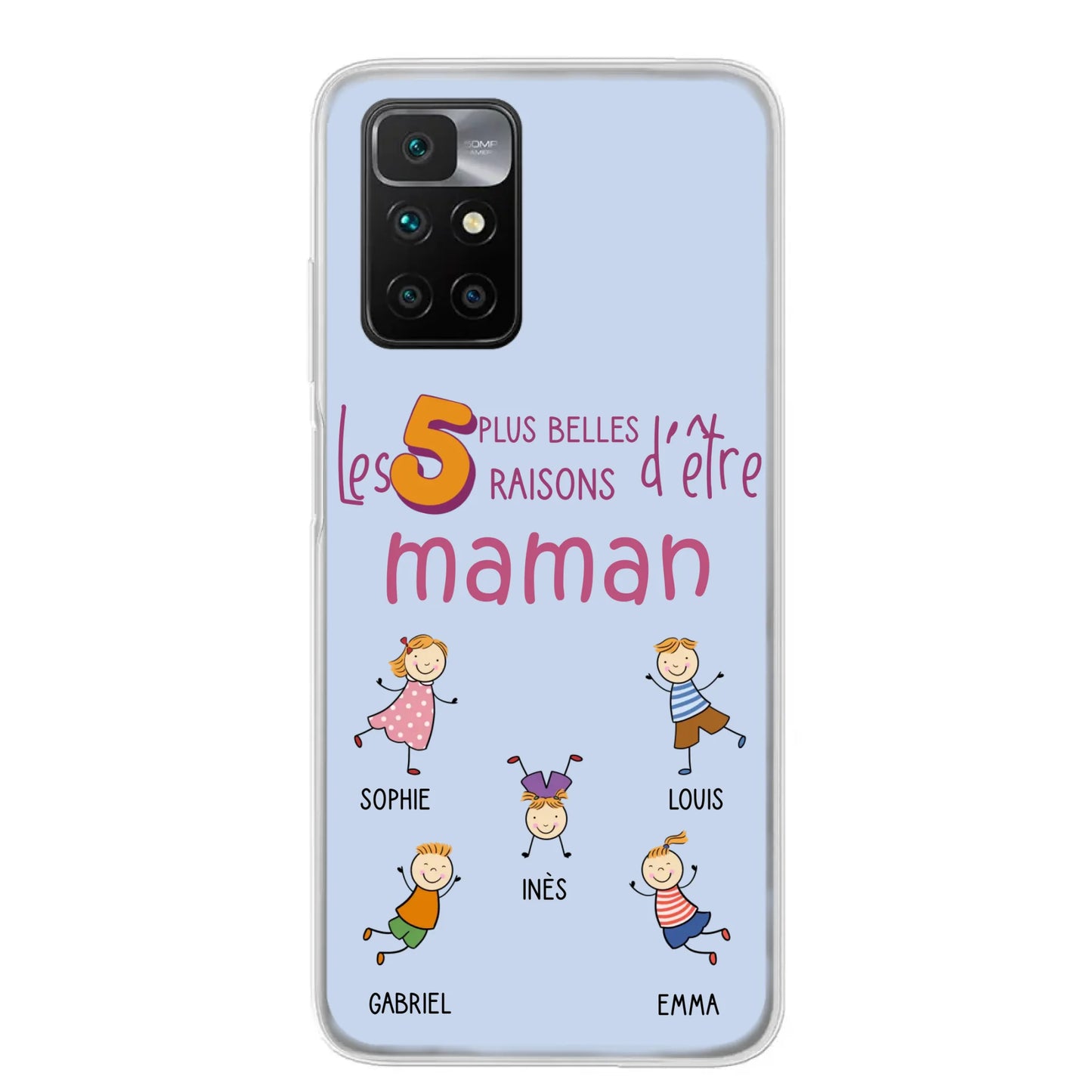 Les plus belles raisons - Coque de téléphone personnalisée