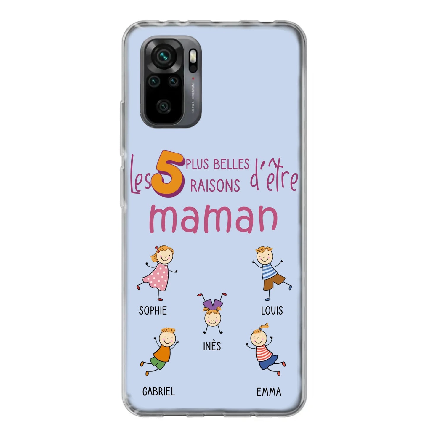 Les plus belles raisons - Coque de téléphone personnalisée