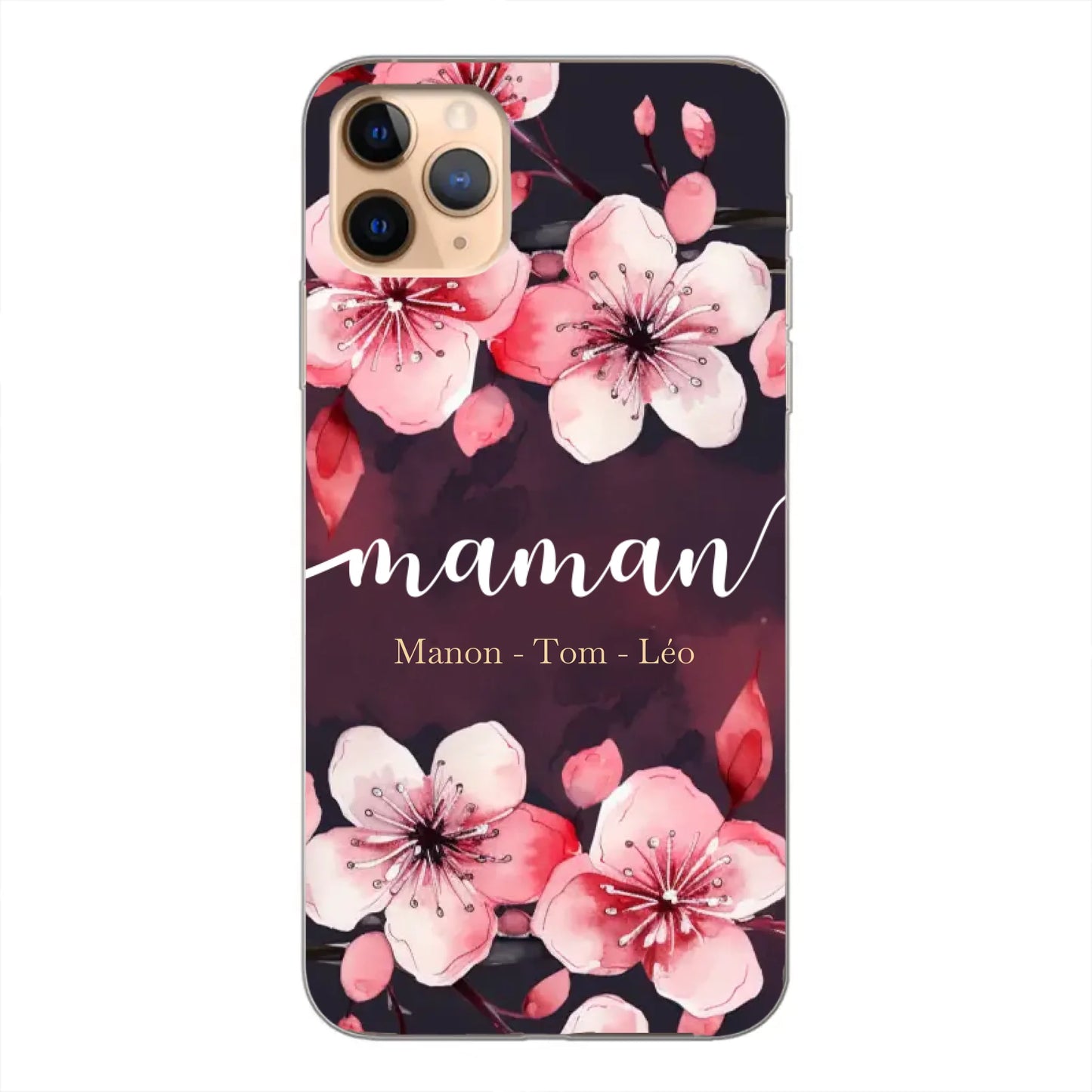 Amour des fleurs - Coque de téléphone personnalisée
