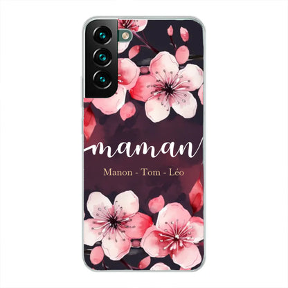 Amour des fleurs - Coque de téléphone personnalisée