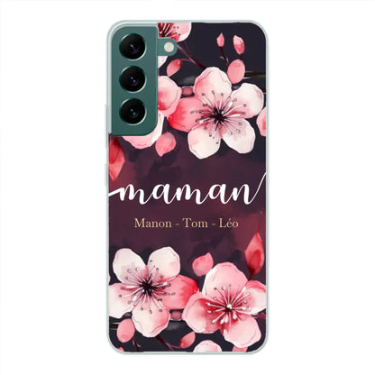 Amour des fleurs - Coque de téléphone personnalisée