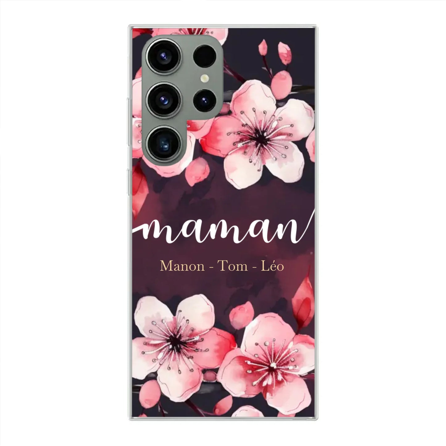 Amour des fleurs - Coque de téléphone personnalisée