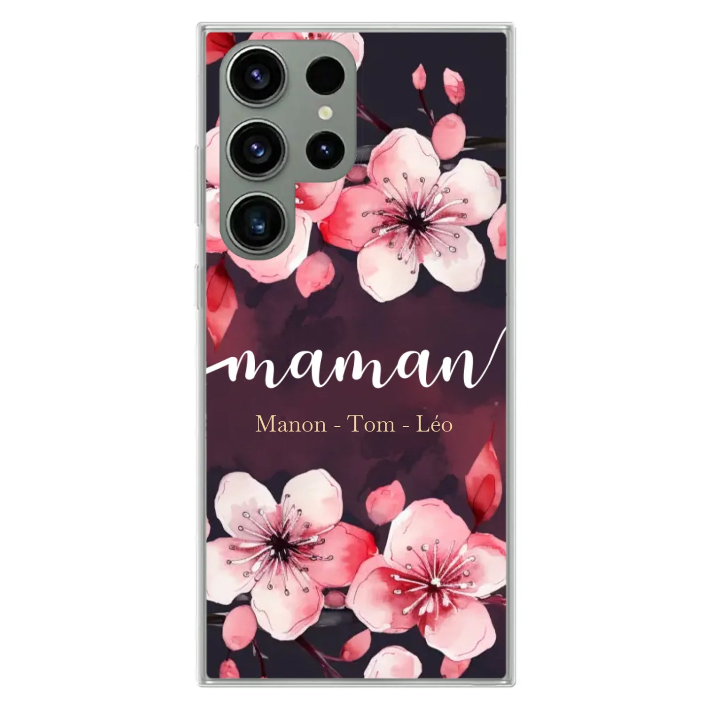 Amour des fleurs - Coque de téléphone personnalisée