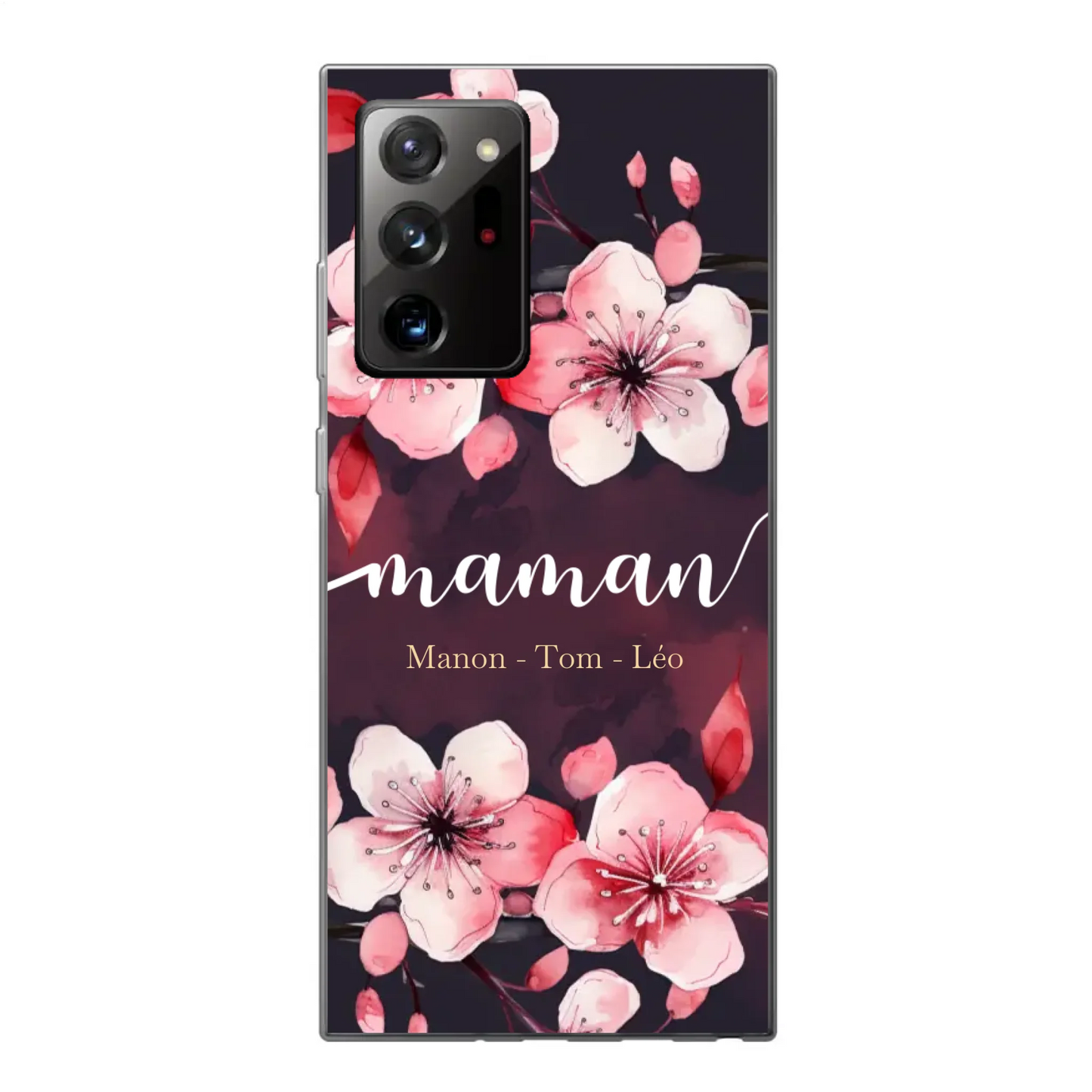 Amour des fleurs - Coque de téléphone personnalisée