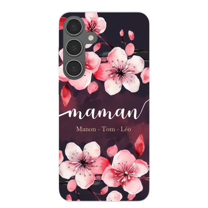 Amour des fleurs - Coque de téléphone personnalisée