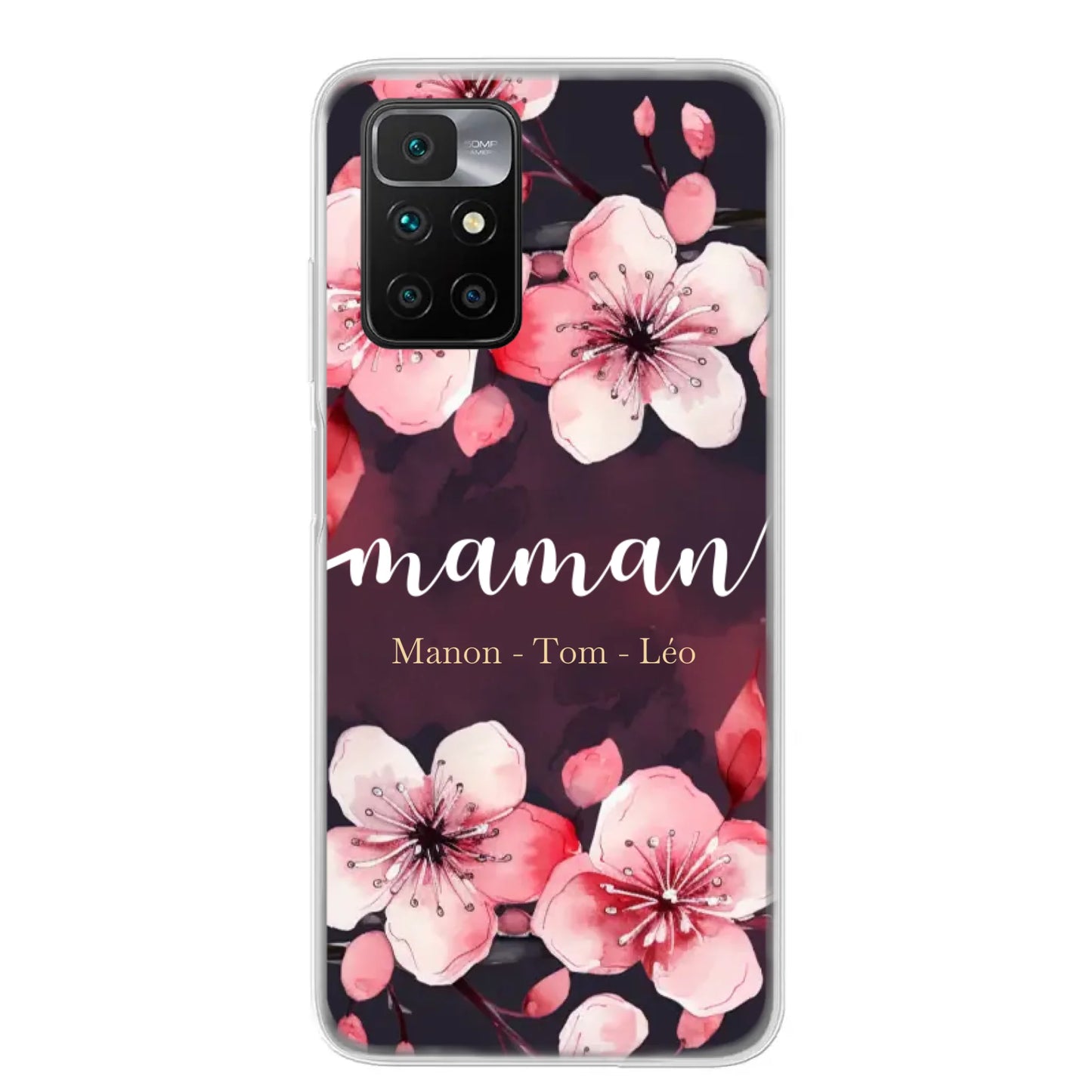 Amour des fleurs - Coque de téléphone personnalisée