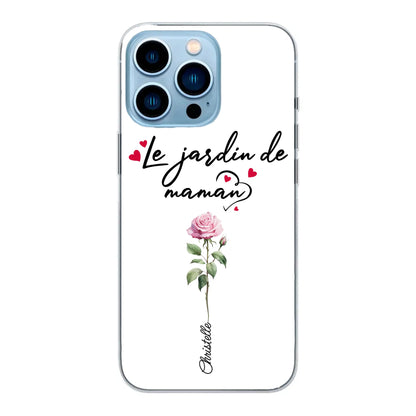 Le jardin de maman - Coque de téléphone personnalisée