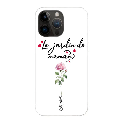 Le jardin de maman - Coque de téléphone personnalisée