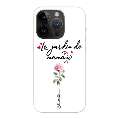 Le jardin de maman - Coque de téléphone personnalisée