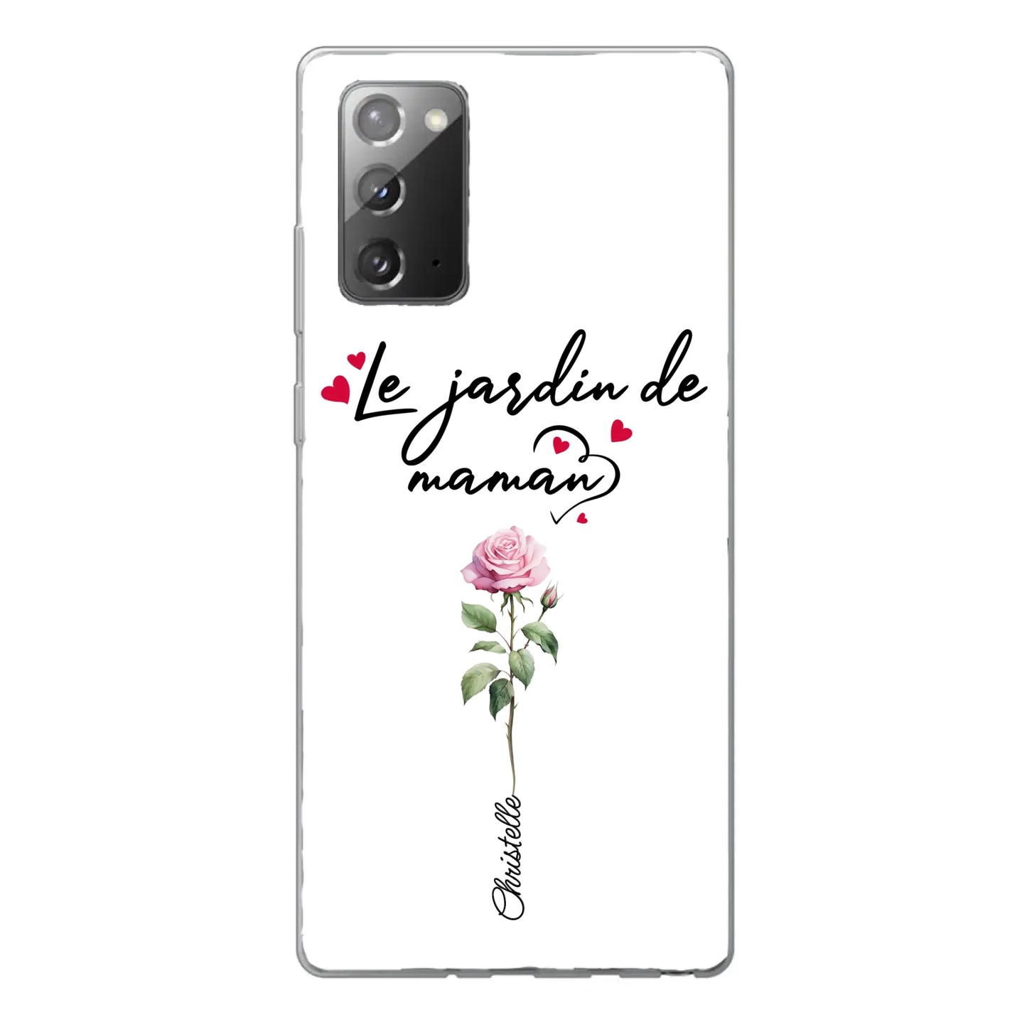 Le jardin de maman - Coque de téléphone personnalisée