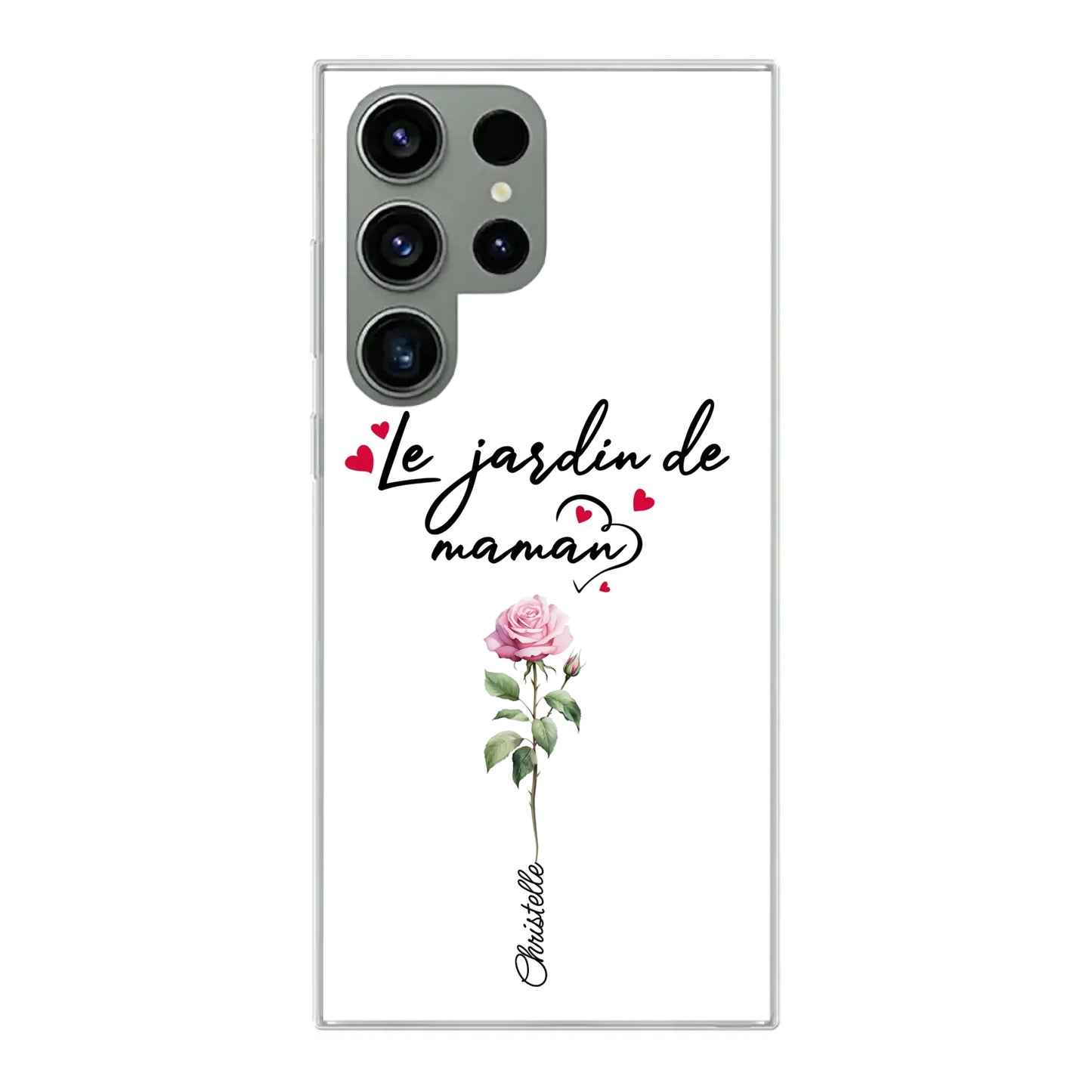 Le jardin de maman - Coque de téléphone personnalisée