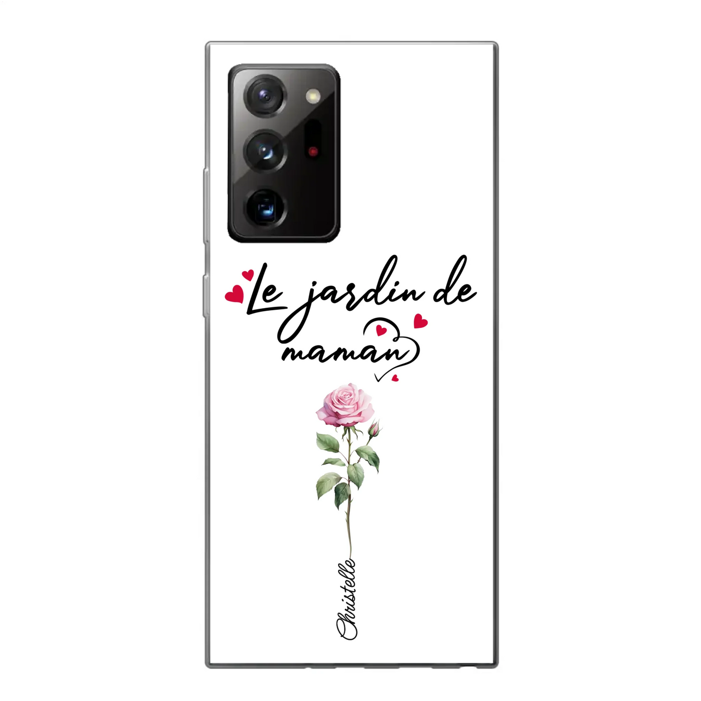 Le jardin de maman - Coque de téléphone personnalisée