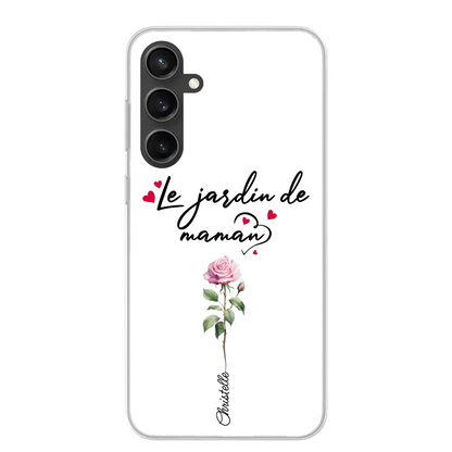 Le jardin de maman - Coque de téléphone personnalisée