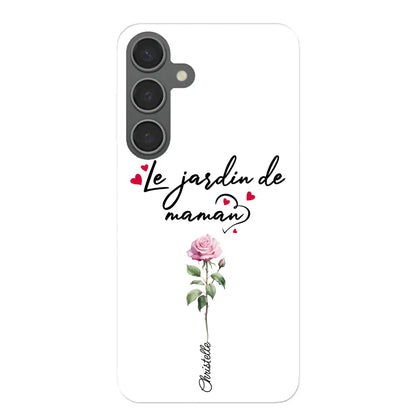 Le jardin de maman - Coque de téléphone personnalisée