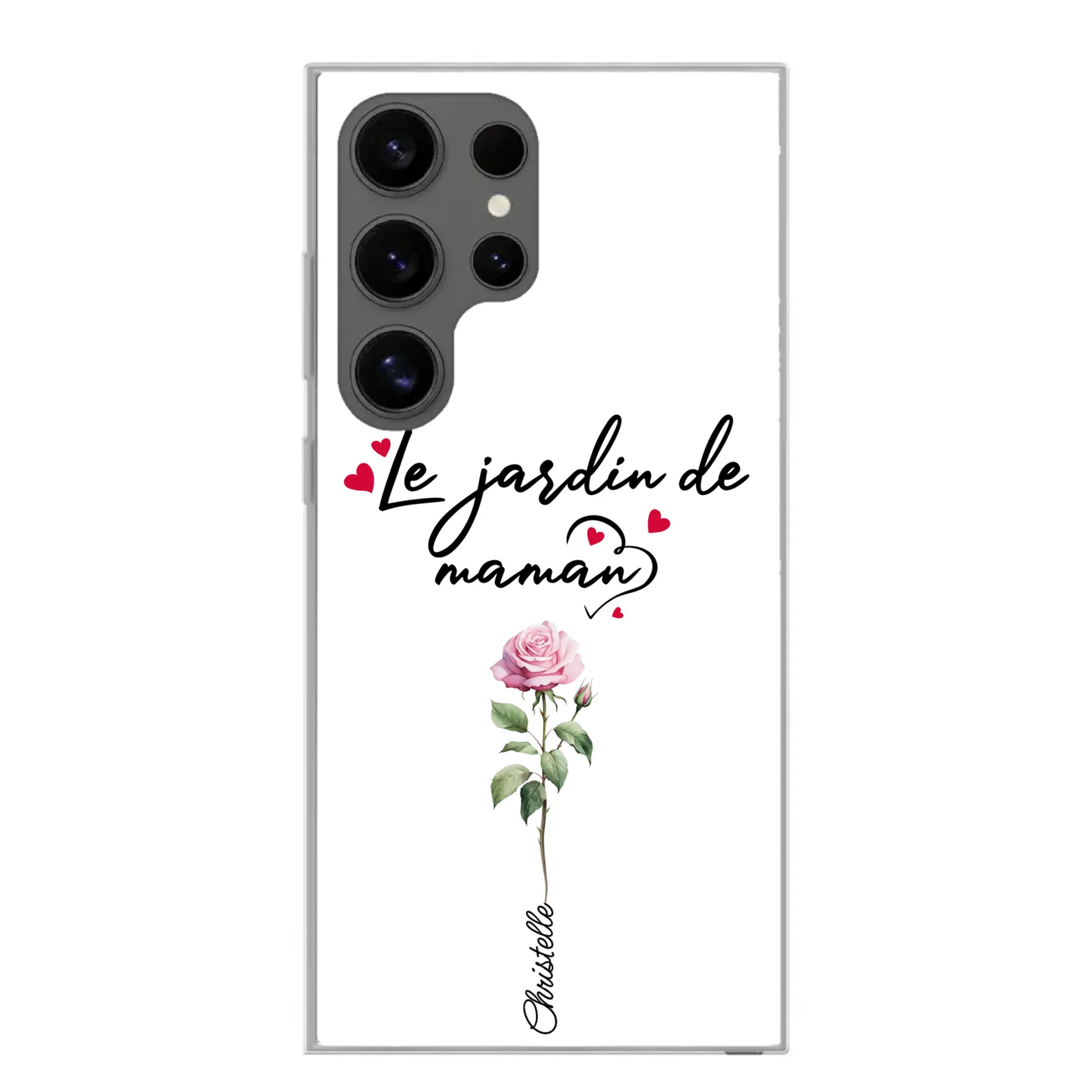 Le jardin de maman - Coque de téléphone personnalisée