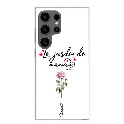 Le jardin de maman - Coque de téléphone personnalisée
