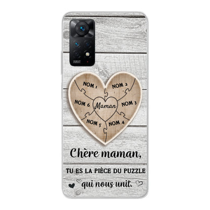 Pièce de puzzle - Coque de téléphone personnalisée
