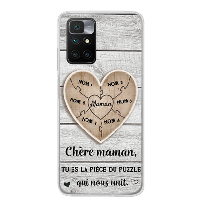 Pièce de puzzle - Coque de téléphone personnalisée
