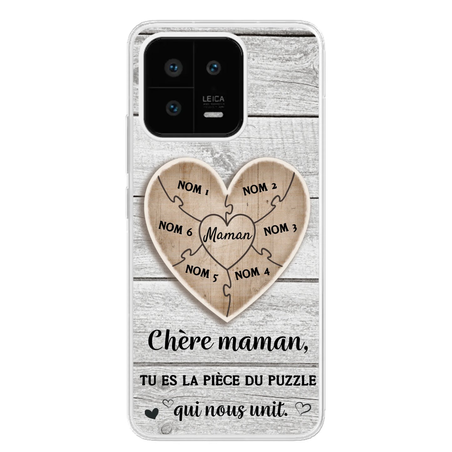 Pièce de puzzle - Coque de téléphone personnalisée