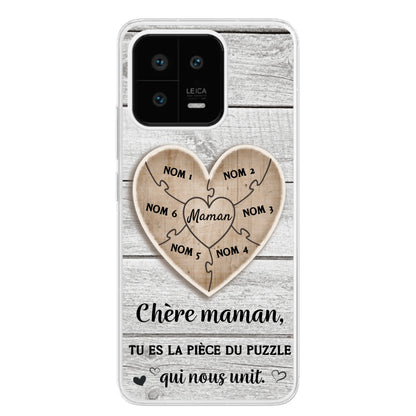 Pièce de puzzle - Coque de téléphone personnalisée
