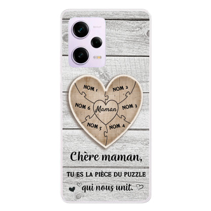 Pièce de puzzle - Coque de téléphone personnalisée