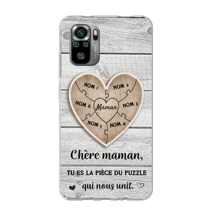 Pièce de puzzle - Coque de téléphone personnalisée