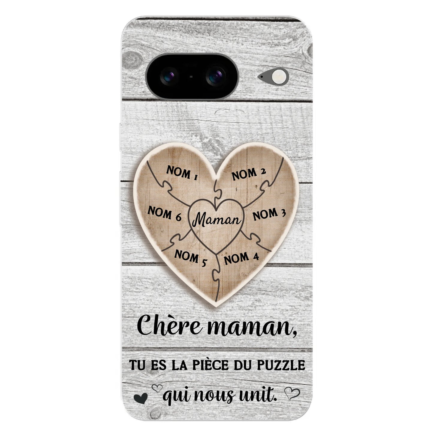 Pièce de puzzle - Coque de téléphone personnalisée