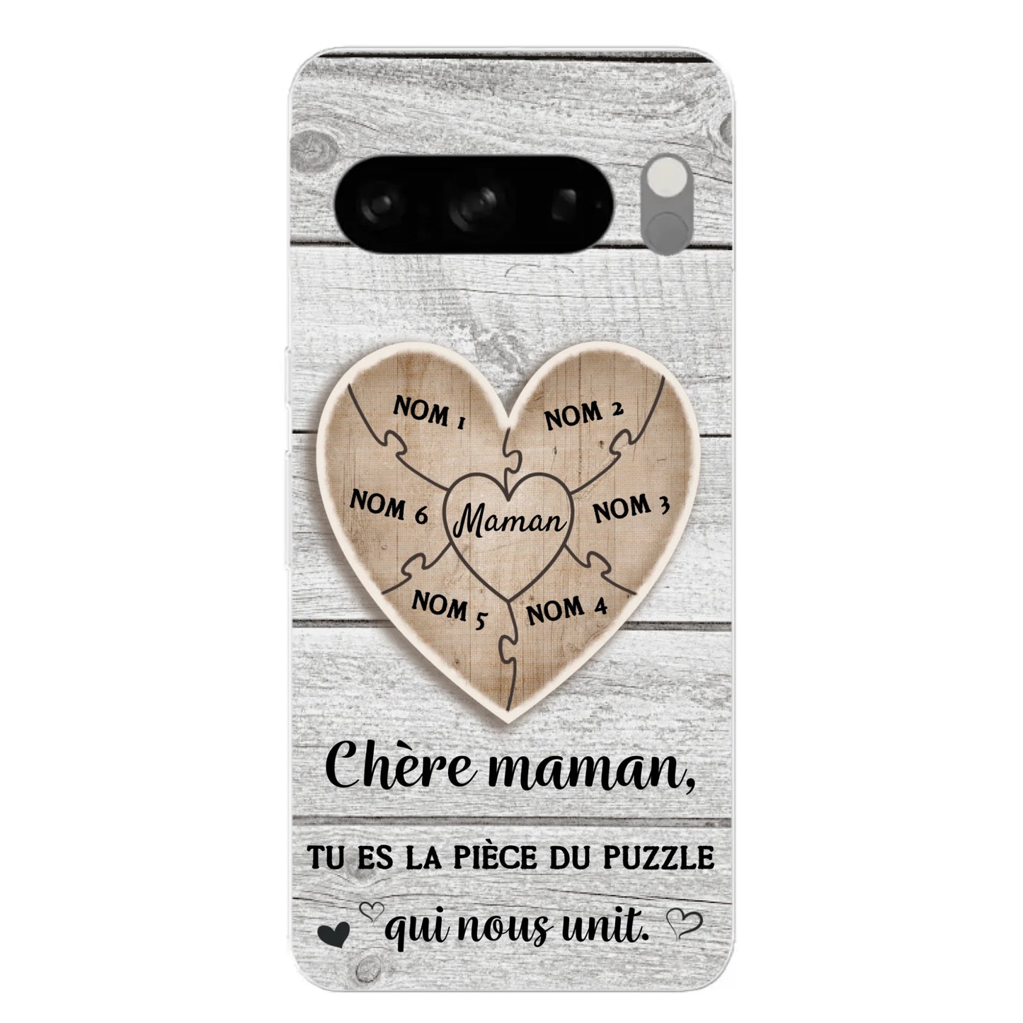 Pièce de puzzle - Coque de téléphone personnalisée