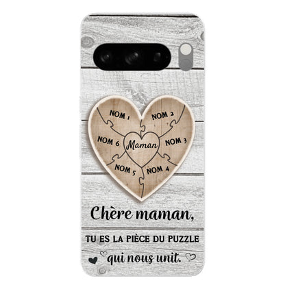Pièce de puzzle - Coque de téléphone personnalisée