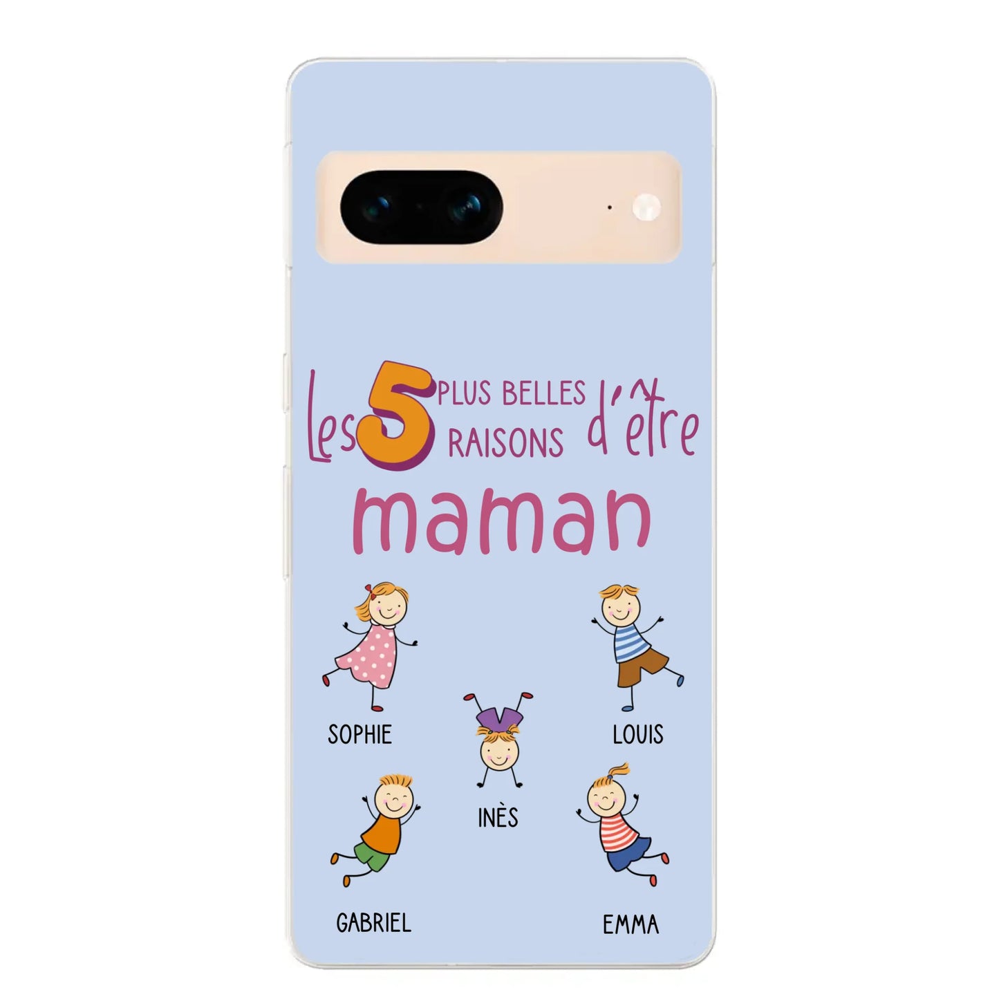 Les plus belles raisons - Coque de téléphone personnalisée